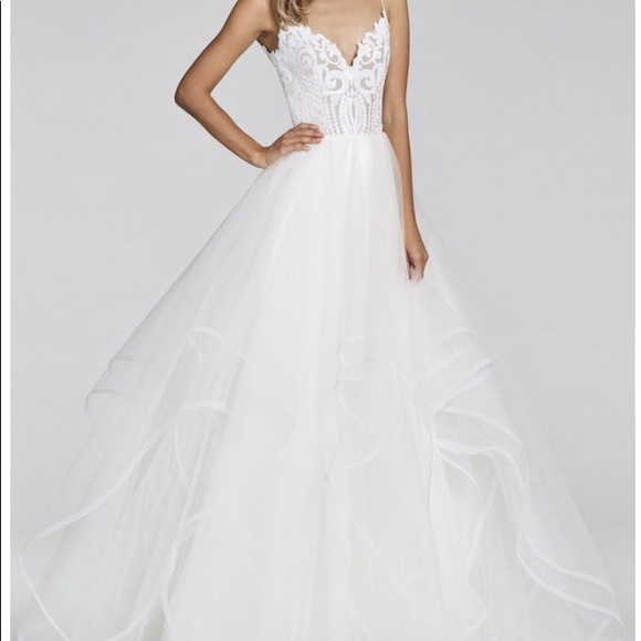 Hayley Paige Pepper - Ivory Marrakesh beaded bridal ball gown - Picture 3 of 6